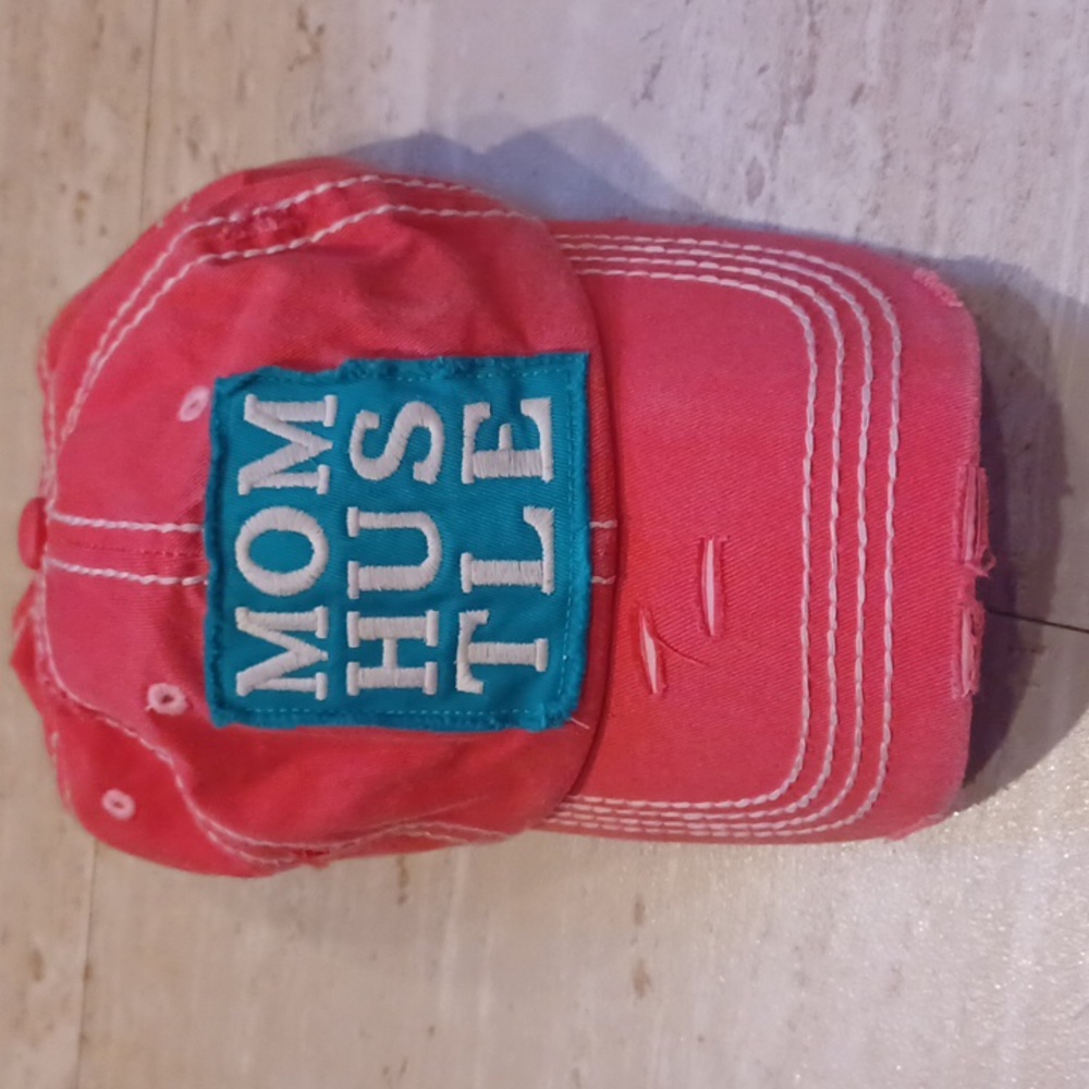 Kbethos Vintage "Mom Hustle" Distressed Hat